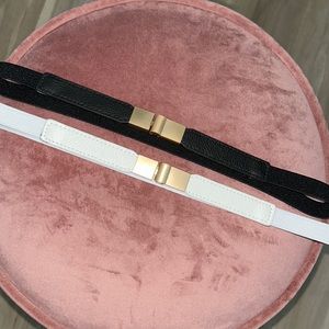2 stretchy belts